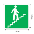 Stairs Going Up Sign