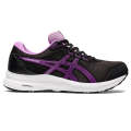 ASICS GEL-CONTEND 7 ROAD WOMENS RUNNING SHOE BLACK UK 4