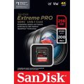 SanDisk Extreme Pro SD 256GB 200 mb/s Memory Card