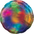 Iridescent Rainbow Round Foil Balloon (44cm)
