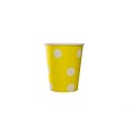 Yellow Polka Dot Paper Cup
