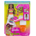 Barbie Crayola Fruit Surprise Doll  Brunette (box damage,doll perfect)