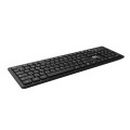 Port Connect Office Tough Wired Keybaord-Black