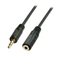 Stereo 3.5mm Male to Female Jack Audio Cable  - 5M