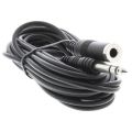 Stereo 3.5mm Male to Female Jack Audio Cable  - 5M