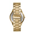 Michael Kors Slim Runway Three-Hand Analog Quartz Watch - Gold