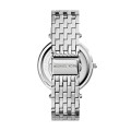 Michael Kors Women's Darci Three-Hand Analog Quartz Watch with Glitz Accents - Silver