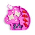 Silicone Suction Plate for baby- Unicorn