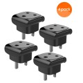 South Africa Female to British / UK Male (Type G to Type M) Travel Adapter - 4 Pack