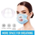 Face Mask Inner Support Bracket - More Space for Comfortable Breathing - Washable Reusable - 3 pack