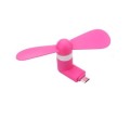 Portable Micro USB Fan (works with most Smart Phones with Micro USB) Pink