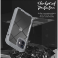 iPhone 12 Case Cover -  Shockproof Rugged Black