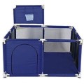 Baby Playpen - Square - Navy Blue