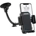Mpow Car Phone Mount - Long Arm Windshield Phone Holder - Washable Suction Cup Car Mount