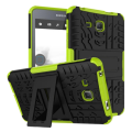 Rugged Armour Case & Stand for Samsung Tab A7 - 7" Cover(2016 Model) Light Green