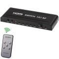 5-Port HDMI Switch with IR Remote Control (5-in  1-out)