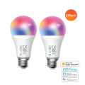Meross Smart Wi-Fi LED 9W Bulb E27 (Screw in) - Alexa/Google/Homekit compatible - 2 Pack
