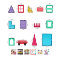 Kids Magnetic Tiles - 120pc