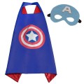 Superhero Cape and Mask Set Captain America