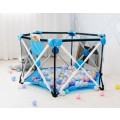 Portable playpen with carry bag