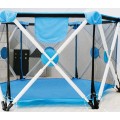 Portable playpen with carry bag