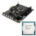BTC-B250C 12 x USB PCIE Mining Motherboard + Intel Celeron G3900 CPU Combo