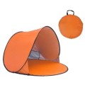 Pop Up Beach Tent Orange