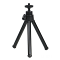 Mini Tripod Stand for Webcams with Tilting Head Silver