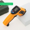 Industrial High Temperature Non-Contact Thermometer -  LCD Display / -50C to 500C