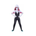 Spiderwoman Kids Cosplay Jumpsuit Hoodie Costume - Sizes from 100cm to 150cm S