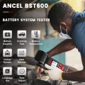 Ancel BST600 12-24V Battery Tester - Built-In Printer / 3.12V & 24V Battery Load Tester