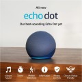Echo Dot Smart Speaker with Alexa (5th Gen- 2022 Release) Deep Sea Blue