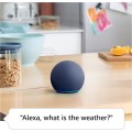 Echo Dot Smart Speaker with Alexa (5th Gen, 2022 Release) Deep Sea Blue