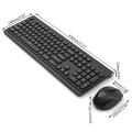 Scissor Switch Desktop Combo - Keyboard and Mouse Black