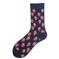 Funky Socks - for Adults / One Size Fits All Funky Strawberries