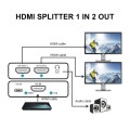 2 Port HDMI Splitter - 4K@60Hz / HDMI 2.0 / HDCP 2.2