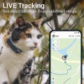 GPS Cat Tracker - Waterproof / GPS Location & Smart Activity Tracker / Unlimited Range Mini