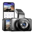 AZDOME M17 Wi-Fi Dash Cam - Smart Dash Camera with Driving Assistant ADAS / FHD 1080P Recorder / 3"