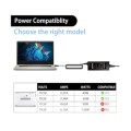 65W Laptop Charger  - compatible with Dell Inspiron - Latitude - and Vostro (7.4x5.0mm DC)
