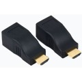 HDMI Extender Over CAT5e/6 Network Ethernet Adapter (4K / 1080P) - Up to 30m