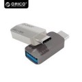 Orico CTA2-SV Aluminum USB TYPE C USB 3.0 OTG USB Adapter C 3.1 to USB 3.0 Data Transfer-Silver /