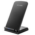 Fast Charge Wireless Desktop Charging Stand Charger - 2-Coil Qi