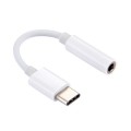 USB Type-C to 3.5mm Audio Connector Adapter with DAC White