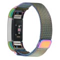 Fitbit Charge 2 Stainless Steel Band - Adjustable Replacement Strap with Magnetic Lock - Ash Gold
