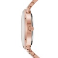 Michael Kors Women's Portia Rose Gold Round Stainless Steel Watch