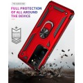 Tuff-Luv Rugged Case and Stand for Samsung Galaxy  S21 Ultra - Red (5055261885359)