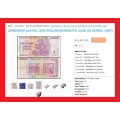 ZIMBABWE 500 Million Dollar Banknote Serial AB3127746 VF