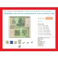 ZIMBABWE 1 Billion Dollar Banknote Serial AA4041159 G