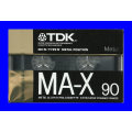 AUDIO CASSETTE  -  TDK MA-X 90 (NEW)