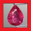 RUBY - RICH MAGENTA RED PEAR MASTER CUT - 0.43cts